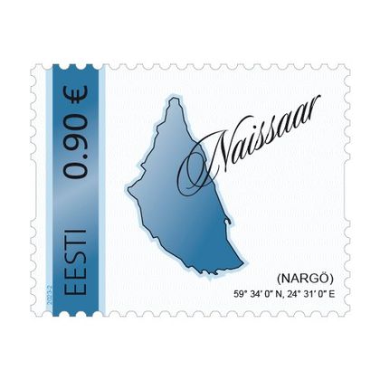Ilmus Naissaare motiiviga postmark